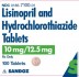 Buy Lispro H - lisinopril/hydrochlorothiazide - 12.5mg/5mg - 28 Tablets