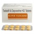 Buy Super Tadarise - tadalafil/dapoxetine - 20mg/60mg - 100 Tablets